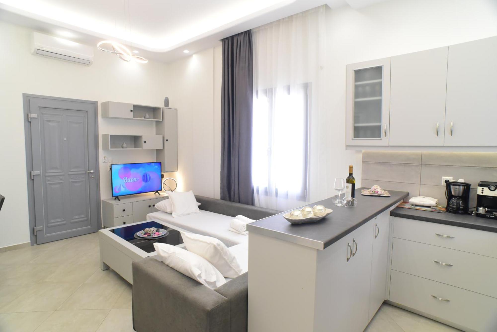 Apartment In The Centre For 4 People Naxos City 外观 照片